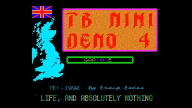 TB Mini Demo 4 - Tinbin Hacker [#zx spectrum] смотреть онлайн