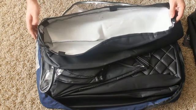 Авточехлы Пифагор 2 Экокожа Ромб Черный Белая строчка смотреть онлайн