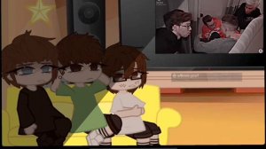 Реакция команды а4 (ВладаА4,Гленна и Серёги на шип Глентантонов.(Глент/Серёга)