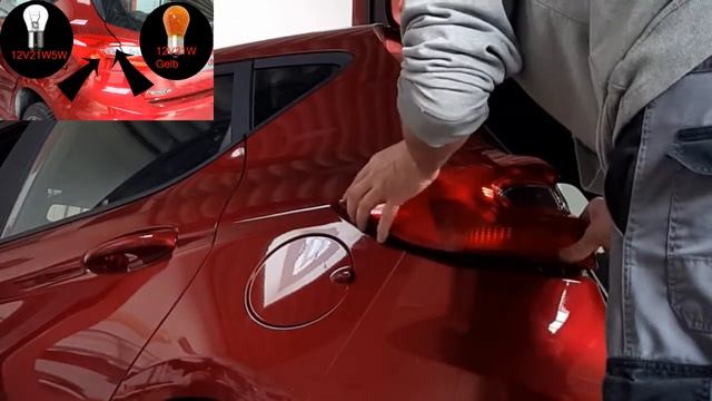 Ford Fiesta MK8 2017- Rückleuchte/Heckleuchte ausbauen und Lampen wechseln - Tutorial смотреть онлайн