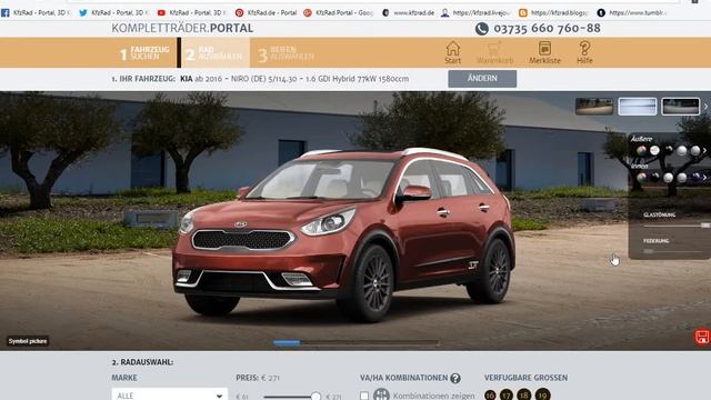 KIA - Reifen und Felgen bei KfzRad.de смотреть онлайн