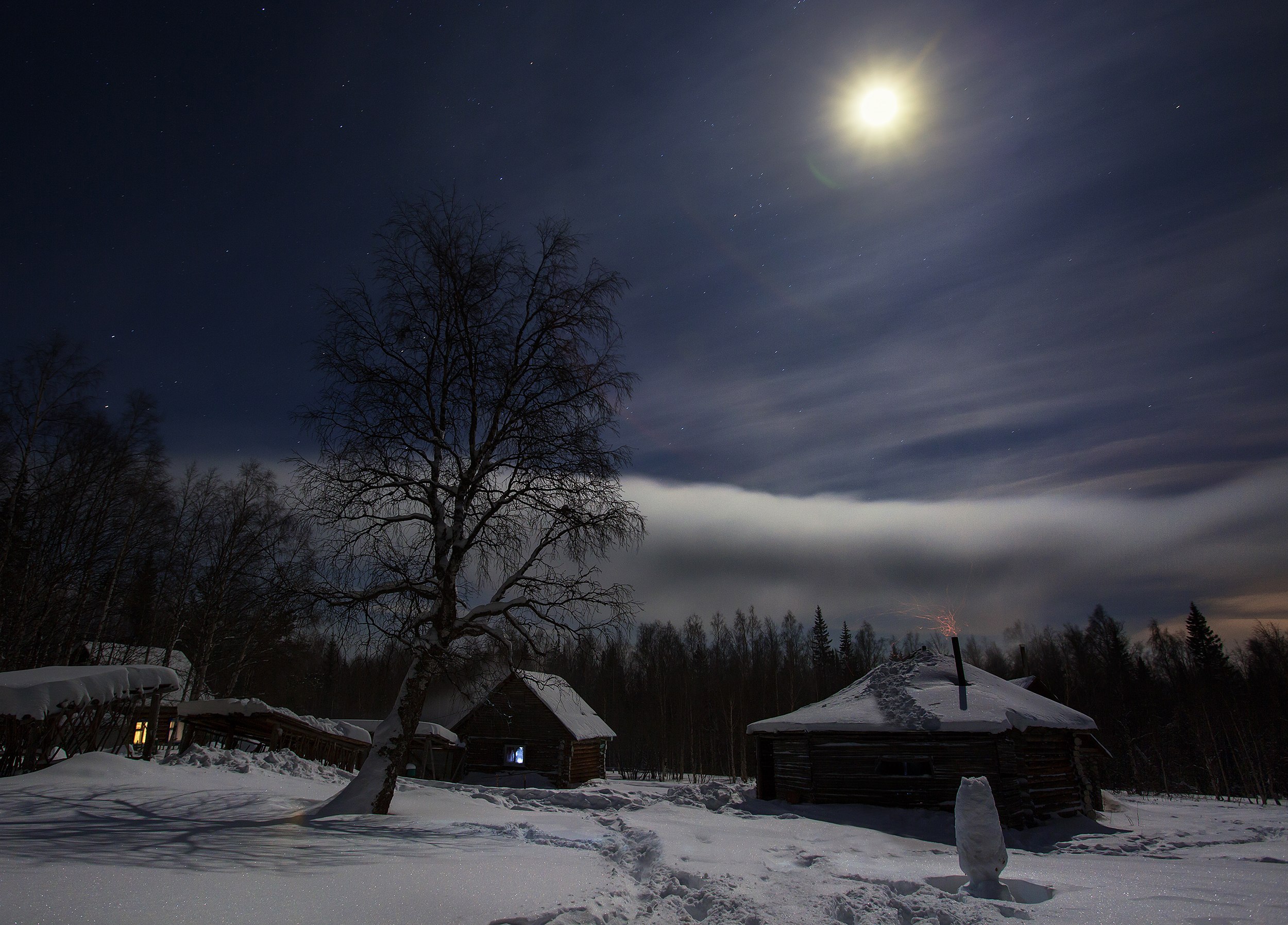 Зимняя ночь