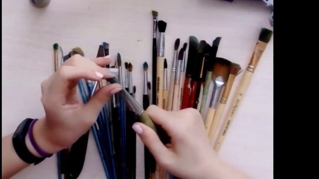 Как выбрать кисти / Мои материалы / советы для рисования смотреть онлайн