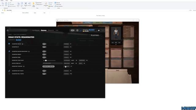 Dead State Reanimated Trainer Inventory Editor смотреть онлайн