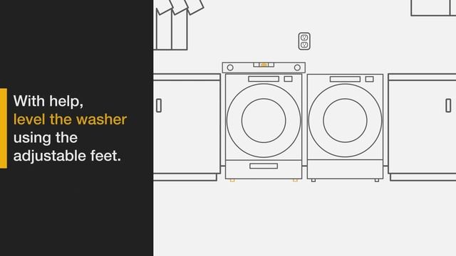 How to Install a Whirlpool® Front Load Washing Machine смотреть онлайн