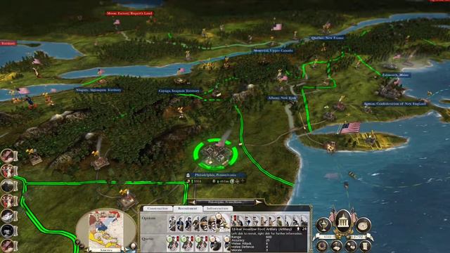 DRUMS OF WAR ON ALL FRONTS! Empire: Total War (Darthmod) United States Campaign #9 смотреть онлайн