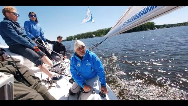 Как проходит занятие на рулевого парусной яхты? смотреть онлайн
