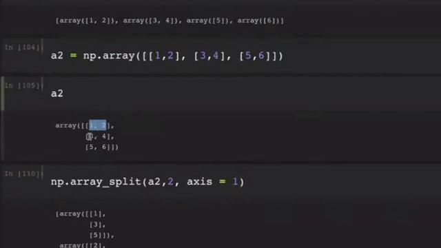 Numpy Array Operations смотреть онлайн