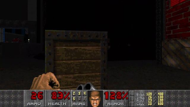 Doom 2 - What Lies Beneath (Map 4 - Blacksite) UV-Max (Map Author: DFF) смотреть онлайн