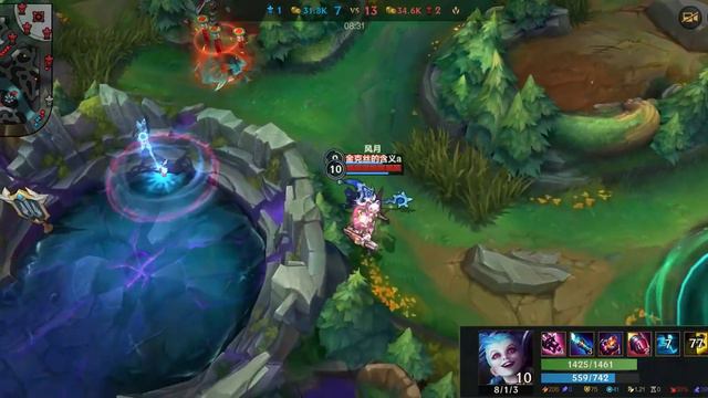 Wild Rift Top 1 Jinx (Battle Cat Jinx Skin) Gameplay Rank Grandmaster