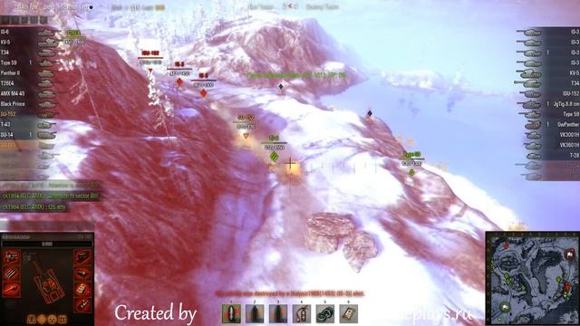 WOT: Arctic Region - SU-101 смотреть онлайн