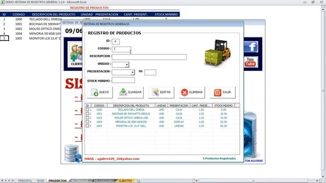 Registrar, Modificar, Eliminar, y Buscar en Excel ListView UserForm | Macro Excel VBA смотреть онлайн