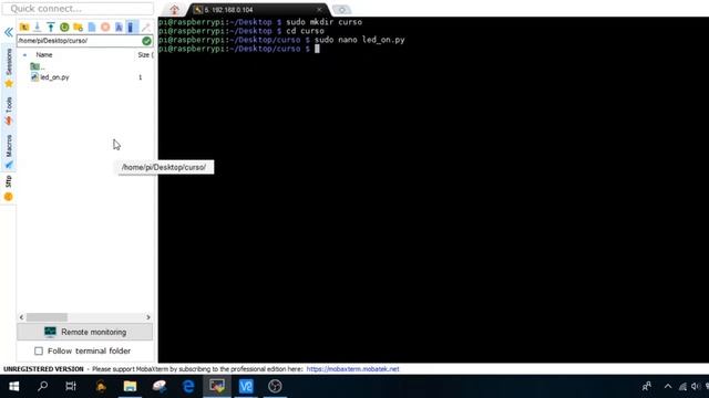 4) Raspberry PI 4 y Python3 desde Cero - Comandos de Consola смотреть онлайн
