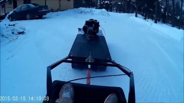 Мотособака homemade snowmobile смотреть онлайн
