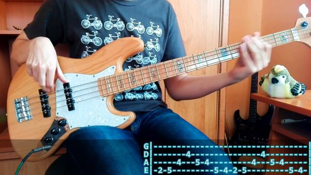 Arctic Monkeys - Red Light Indicates Doors Are Secured (Bass Cover with TABS!) смотреть онлайн