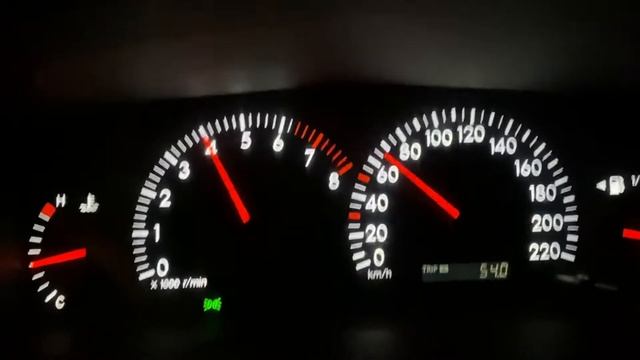 2004 Toyota Corolla 1.6 VVT-i 110HP Automatic 0-100 Acceleration