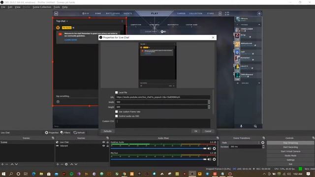LIVE Chat on Screen using OBS Studio - YouTube Livestreaming Chat ✔ смотреть онлайн