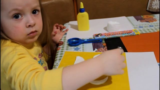 Аппликация Кошечка Творчество с ребенком Мастерим вместе смотреть онлайн