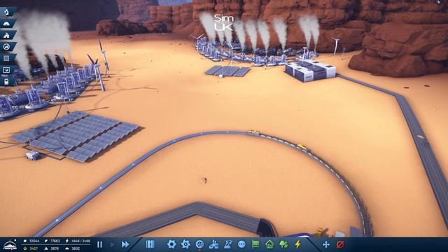 NEW Space Based City Builder InfraSpace REVIEW by Sim UK (Early Access) смотреть онлайн