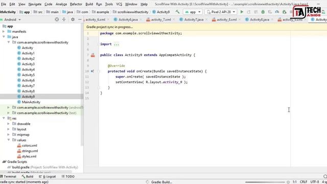 ScrollView and GridLayout open new activity - Android Studio 3.6 смотреть онлайн