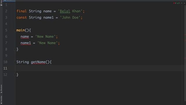 Final and Const Variables - #6 Dart Programming Tutorial for Beginners смотреть онлайн