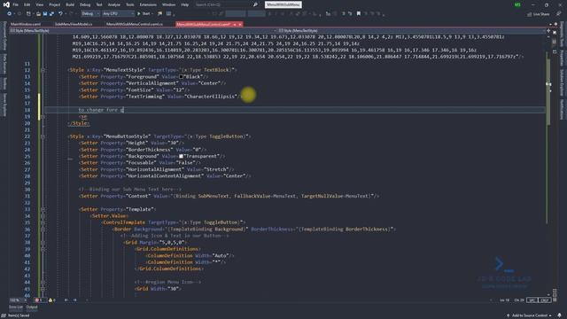 WPF C# | Navigation Menu With Sub Menu | Wpf User Controls (Jd's Code Lab) смотреть онлайн