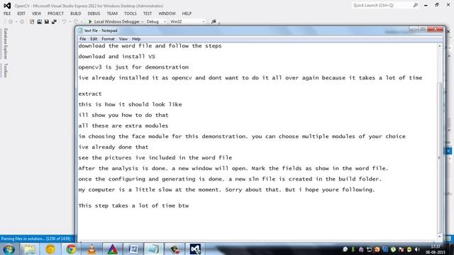 How To Install OpenCV 3.0 And Opencv_contrib In Visual Studio 2012: From Source.