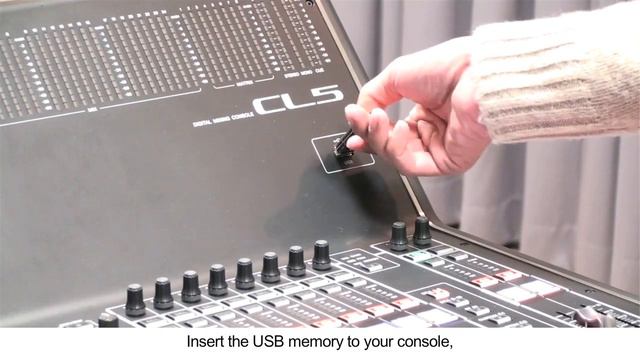 Yamaha CL/QL series Firmware Update Overview смотреть онлайн
