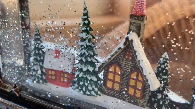 Снежный' фонарь ДЕРЕВЕНСКАЯ ЦЕРКВУШКА, пластик, 30 см, батарейки PT-22391 смотреть онлайн