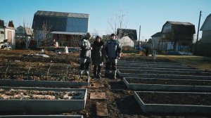 Грядки Из ЦСП Своими Руками!