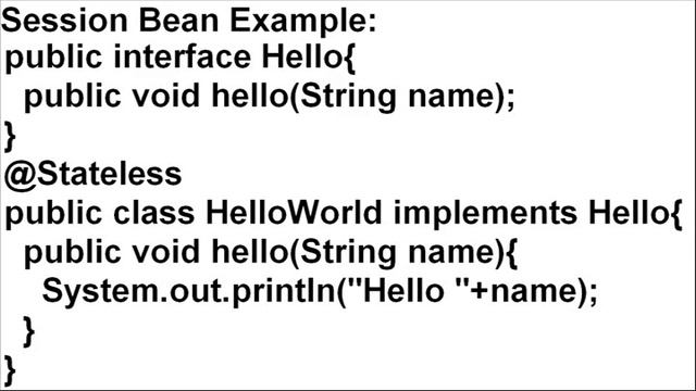 EJB 3 Introduction смотреть онлайн