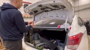 Hyundai i40 - Установка Android магнитолы и камеры заднего вида