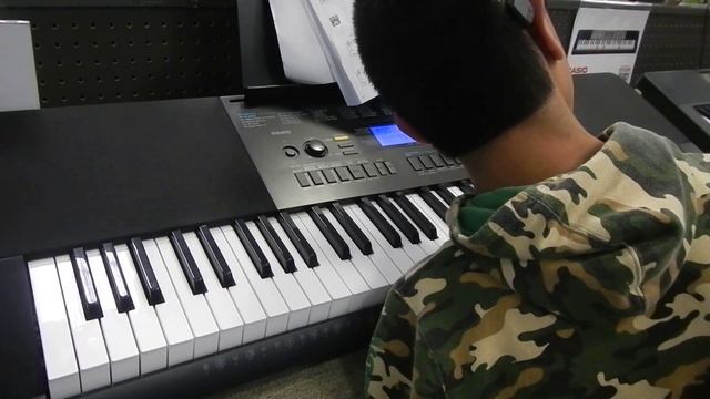 Casio WK-245 demo смотреть онлайн