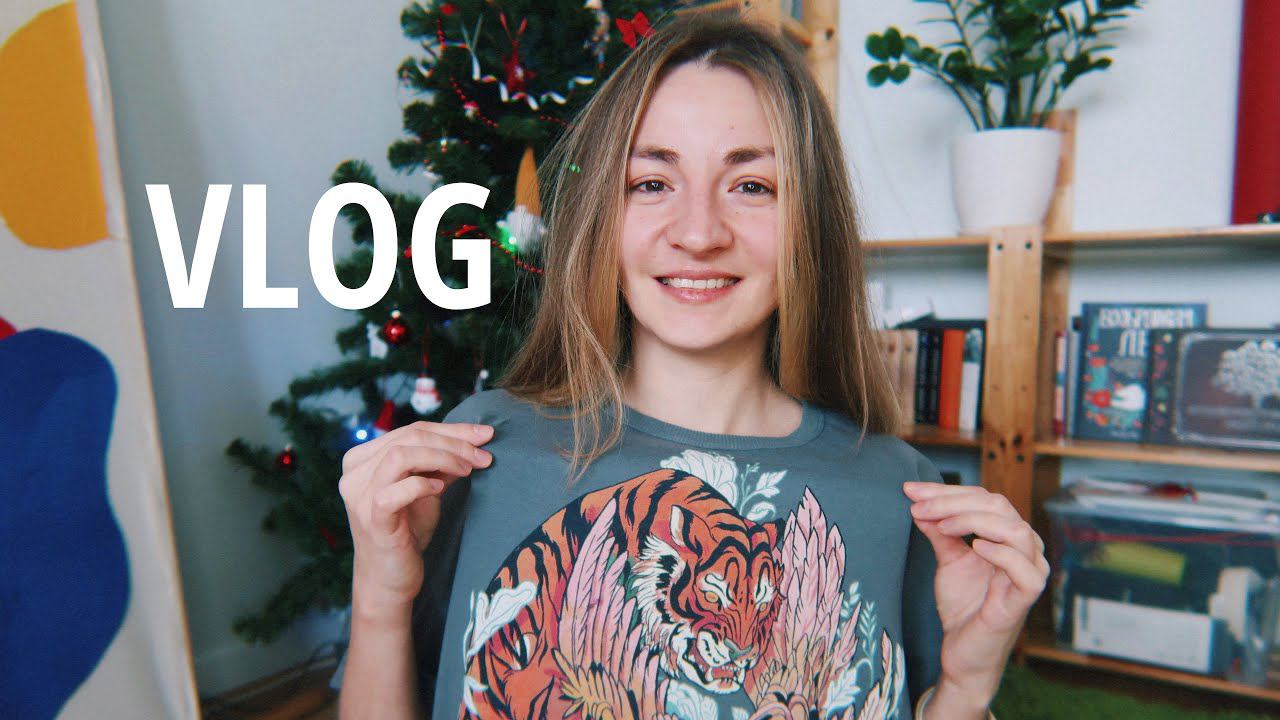 Рисунки, подарки, ковер | VLOG итоги и планы смотреть онлайн