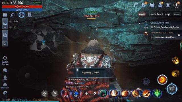 Unwelcomed Guest at Snake Pit 1 "Investigate Mysterious Bloom" Quest Guide Mir4 смотреть онлайн