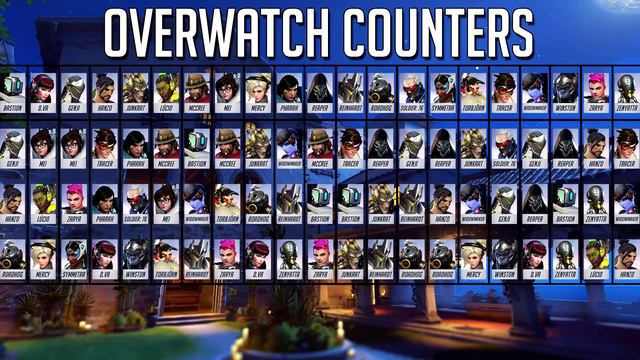 ALL OVERWATCH COUNTERS смотреть онлайн