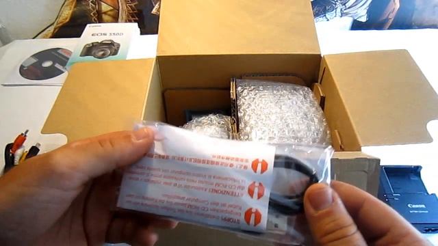 Canon EOS 550d Unboxing смотреть онлайн