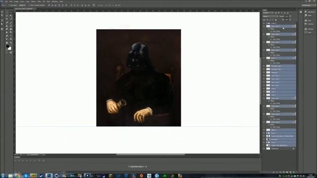 Photoshop: Galileo Vader