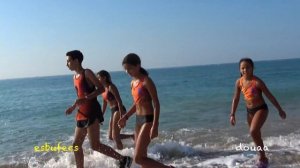 douaa - training and beach Altafulla 2018 ??♀️*