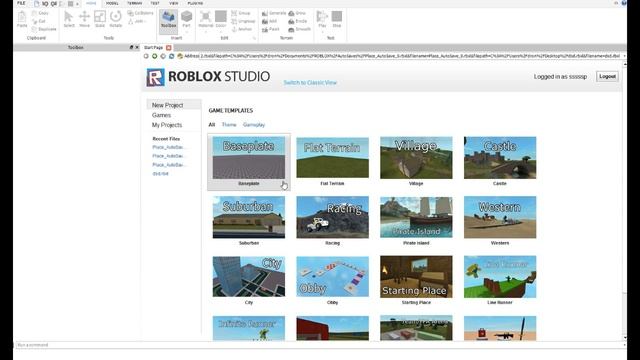 Как установить Plugin в Roblox Studio? смотреть онлайн