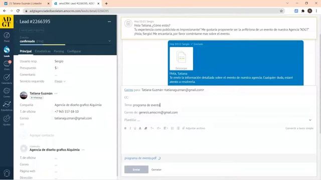 Como extraer contactos de LinkedIn y agregarlos automáticamente como nuevos leads dentro de Kommo смотреть онлайн