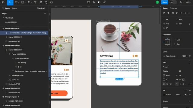 Figma Card Design Tutorial: Create Stunning Cards Easily смотреть онлайн