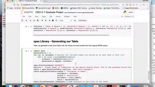 Using Python 3 Syntax to Reformat SPSS Multiple Linear Regression Output смотреть онлайн