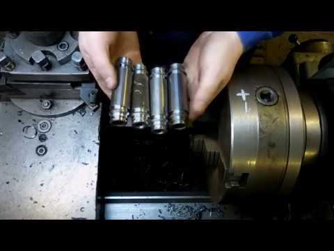 Токарная работа по металлу. Делаем БРС. смотреть онлайн