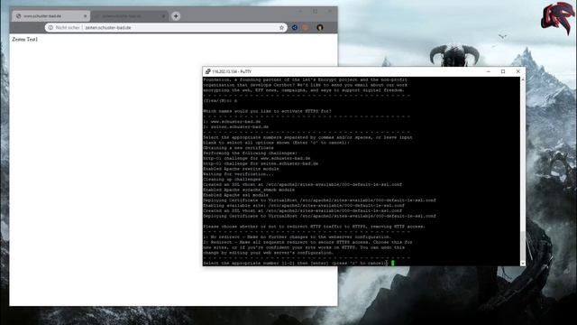 LetsEncrypt - SSL Zertifikat installieren und einrichten смотреть онлайн