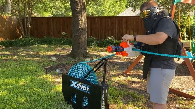 1,000 ROUND FOAM MINI-GUN!!!! [4K] смотреть онлайн