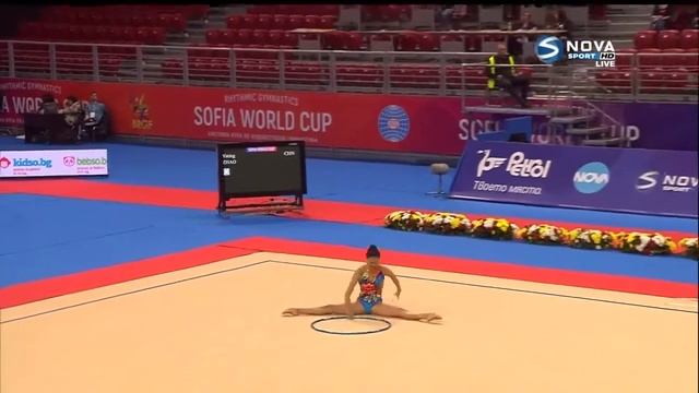 2019.04.12 София - Zhao Yating 2001 ??CHN - Hoop 18,750 - World Cup Sofia 2019 смотреть онлайн