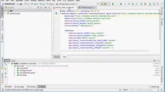 Android Studio Introduction and Hello World Project for Beginners смотреть онлайн