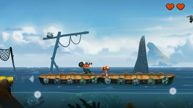 #Oddmar Leve1, веселая мультяшная игра про викингов , на прохождение! мне показалась похожа на Марио смотреть онлайн