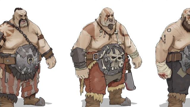 Огры мира Warhammer Fantasy Battles